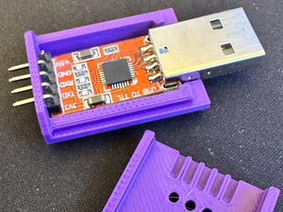 USB 2 TTLCase (CP2102 module)