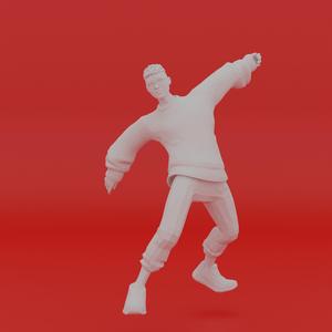 Character Pose Toy Man Miniature Figure 009
