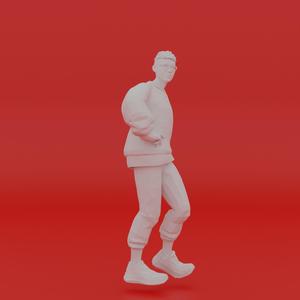 Character Pose Toy Man Miniature Figure 033