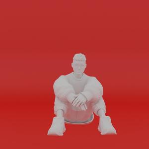 Character Pose Toy Man Miniature Figure 073