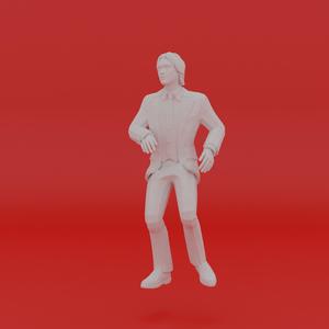 Character Pose Toy Man Miniature Figure 179