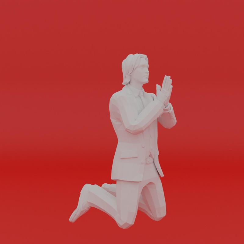 Character Pose Toy Man Miniature Figure 160
