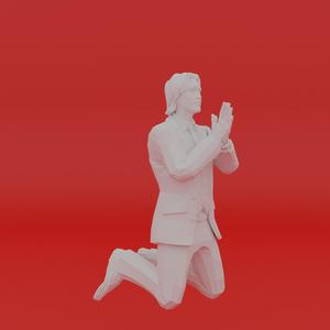 Character Pose Toy Man Miniature Figure 160