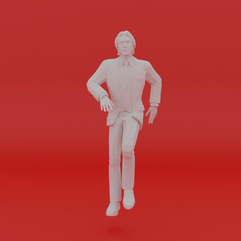 Character Pose Toy Man Miniature Figure 102