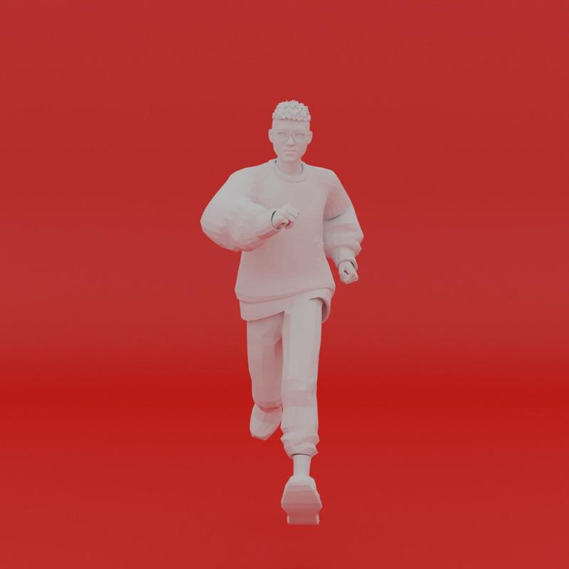 Character Pose Toy Man Miniature Figure 067