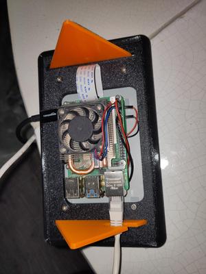 Raspberry PI 7 Zoll Display Halterung