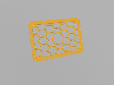 Grill for 6x9 with 1.75" tweeter cutout