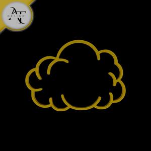Simple Cloud Symbol - 2D Art