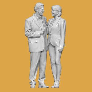 COUPLE FOR DIORAMA PEOPLE CHARACTER