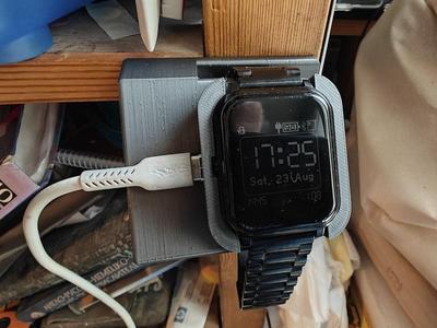 Bangle.js 2 detachable charger with stand