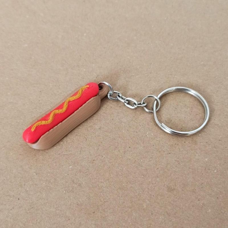 HOT DOG KEYCHAIN