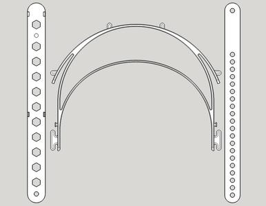 Top Head Band Face shield (Prusa fork)