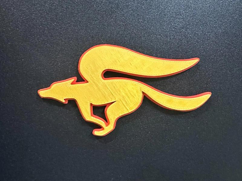Starfox Fox Logo Magnet