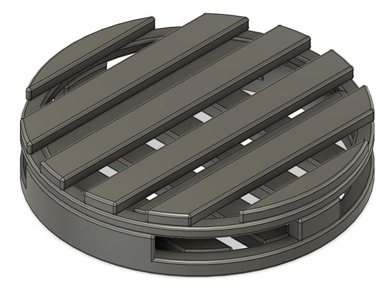 Circular Pallet Coaster