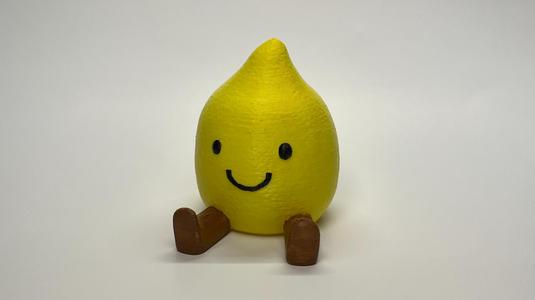 Happy Sitting Lemon