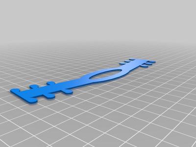 Medical mask relief strap