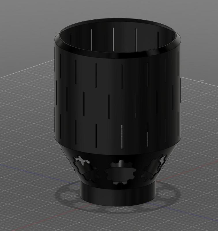 IKEA Gothem Lampshade with Gears