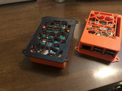 Voronoi Raspberry Pi 3B+, 2B Case (Remix)
