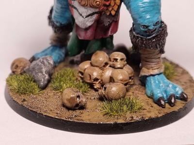 Skull for mini base