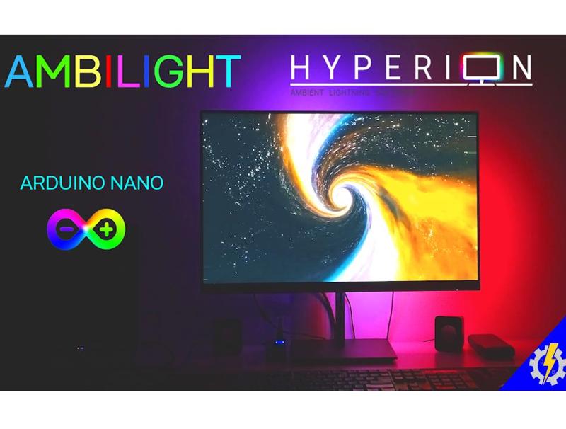 Enclosure for DIY AMBILIGHT HYPERION with ARDUINO NANO