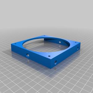 120mm Fan Mount for Meanwell Type PSU