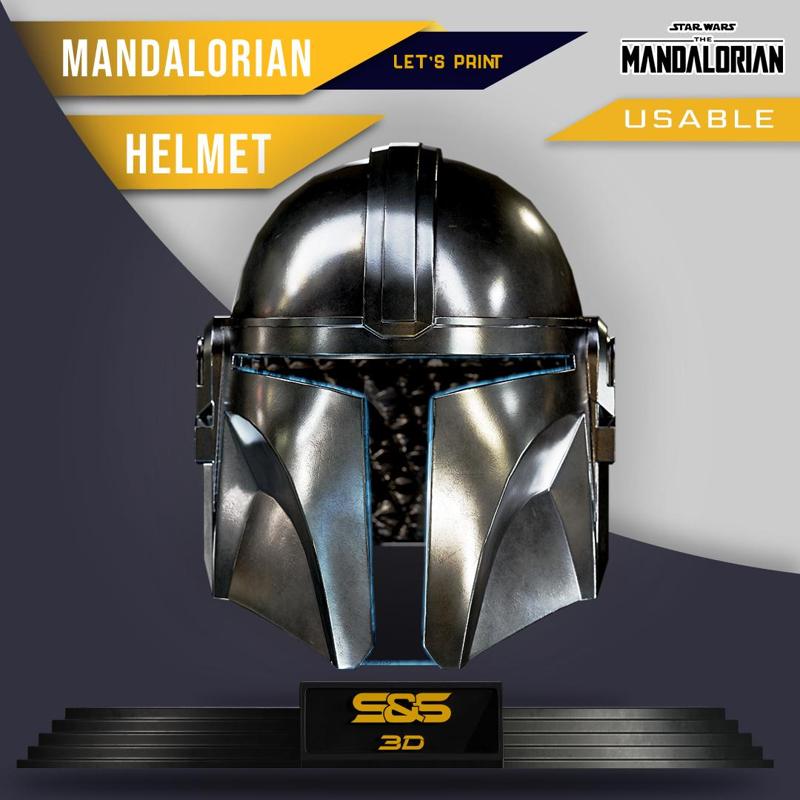 Mandalorian Helmet 🎭