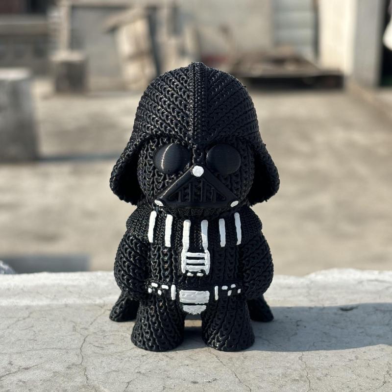 Knitted Darth Vader