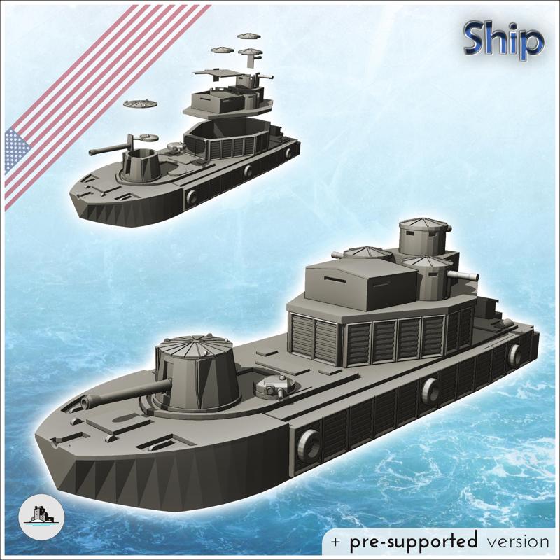 LCM-6 ATC CCB Charlie Monitor river boat - Vietnam War An Lao Cua Da Nang Dong Ha Hill 937 Hue Khe Sanh US USA Khmer South America