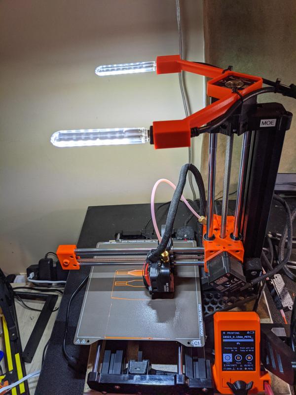 Prusa Mini Z-axis LED USB keyring light