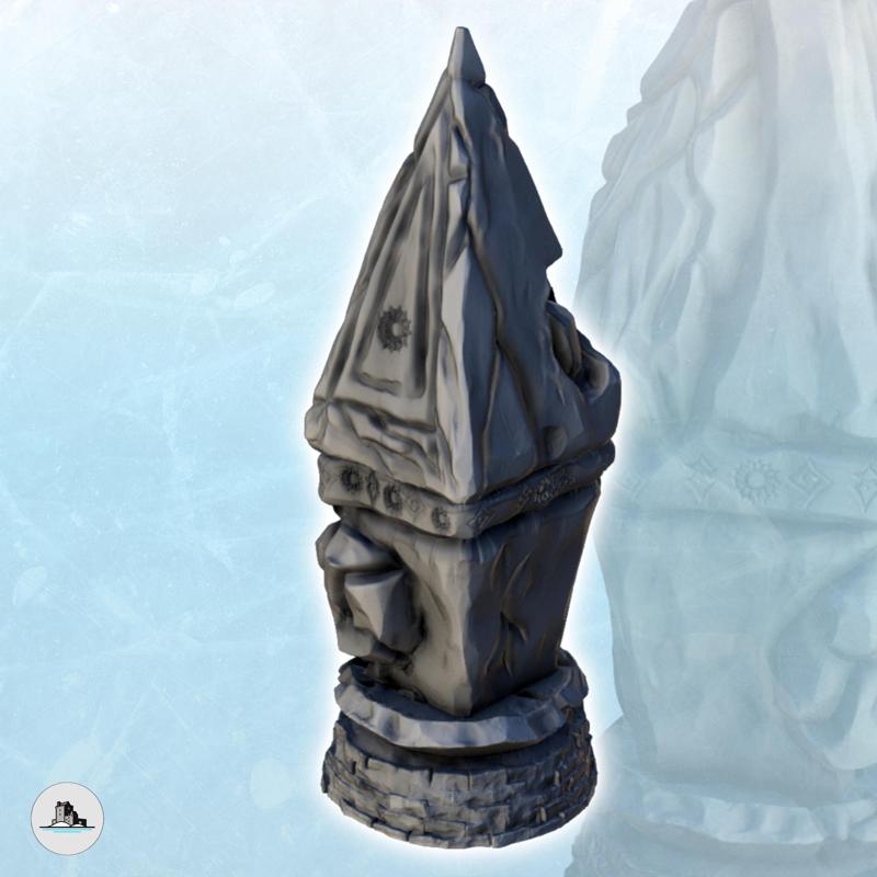 Magic totem made of carved stone (5) - Alkemy Lord of the Rings War of the Rose Warcrow Saga