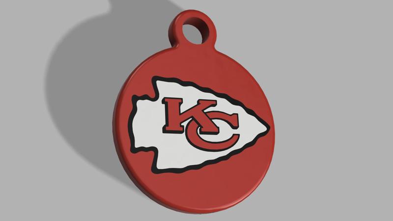 NFL - Kansas City Chiefs Keyring