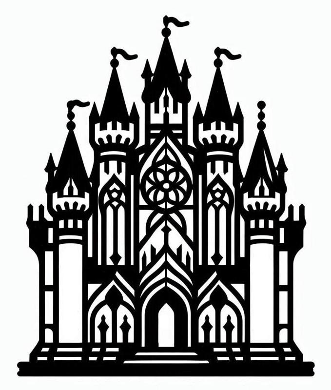 Stencil: Castle