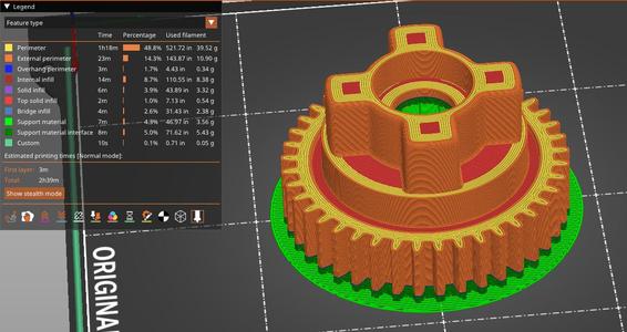 HPX Gator Tractor Peg Perego Drive Gear