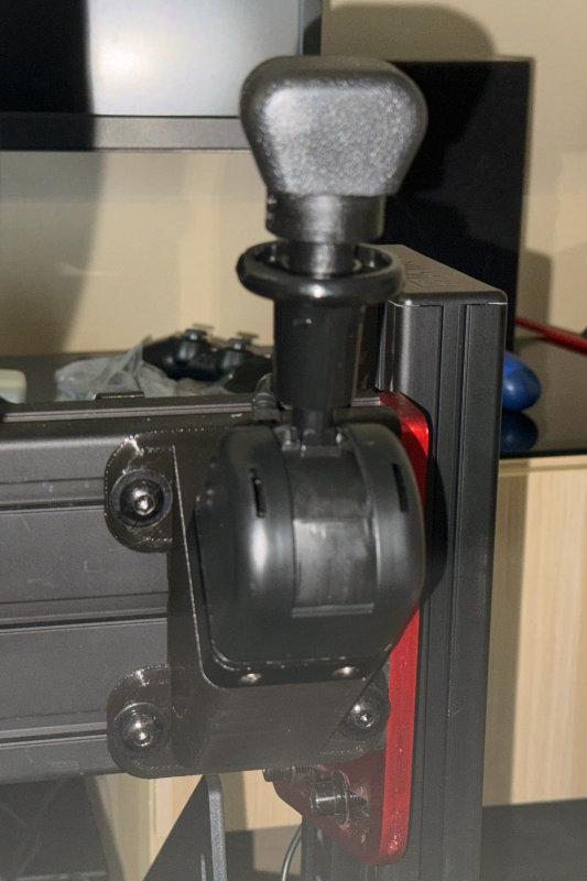 Truck sim parking brake 4040 mount