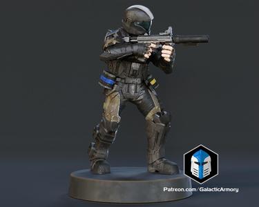 Halo ODST Rookie Miniature