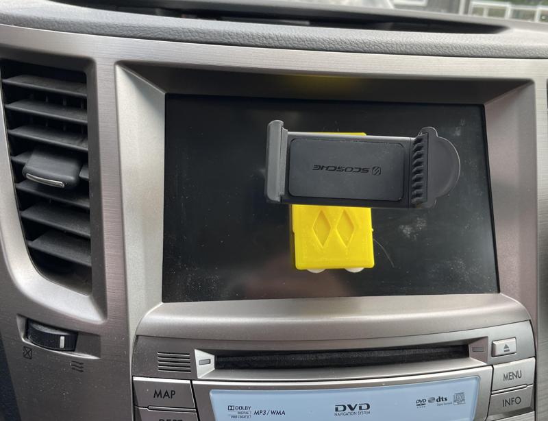 Command Strip Scosche Phone Mount