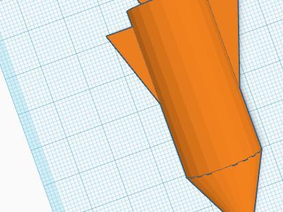 Bouncy rocket fidget toy