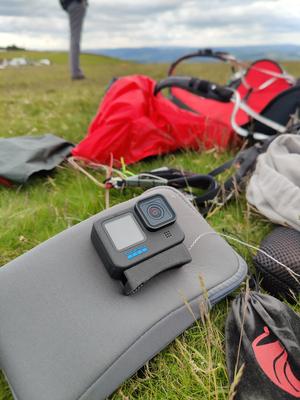 gopro 11 helmet camera mount snag free paragliding