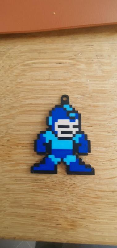 Megaman keychain