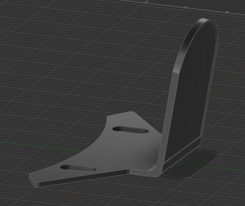 Vespa - Halterung für Pickerl (§57 Plakette) (Österreich)