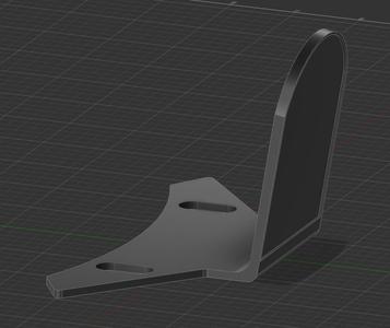 Vespa - Halterung für Pickerl (§57 Plakette) (Österreich)