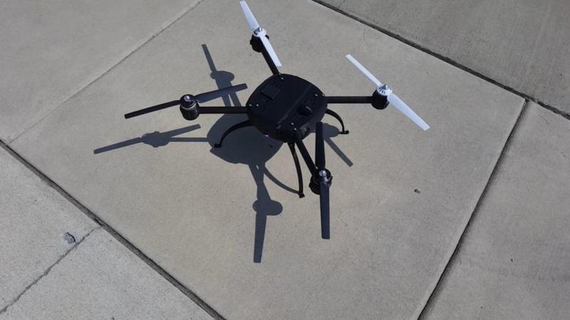 SpaceShip Drone Yuneec Q500 Redesign 3D Printable