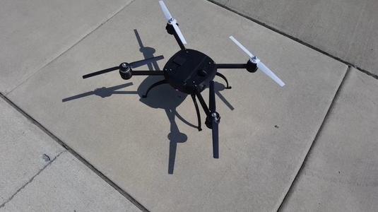 SpaceShip Drone Yuneec Q500 Redesign 3D Printable