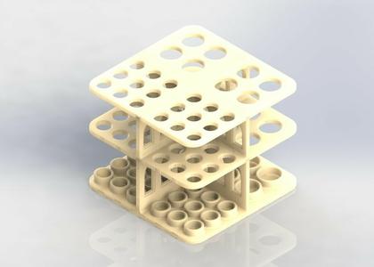 Modular Brush Pen Pencil Holder