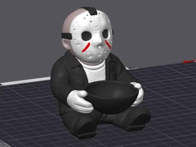 Halloween Friday the 13th Jason Voorhees Painted