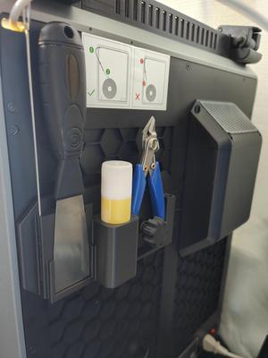 Basic rear mount K1 tool box