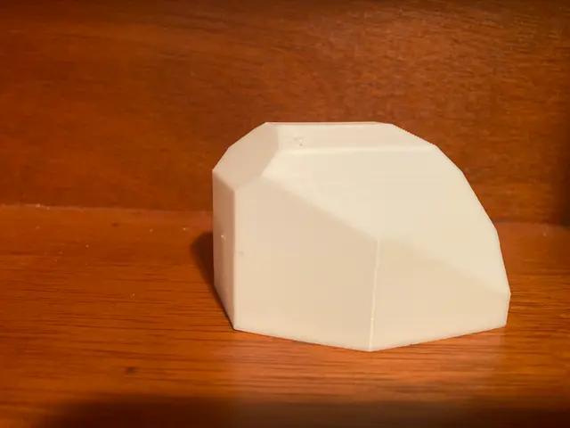 Print in place rock geocache