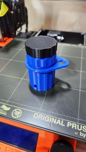 Dog Treat Container - Small - Top Cap - no hole