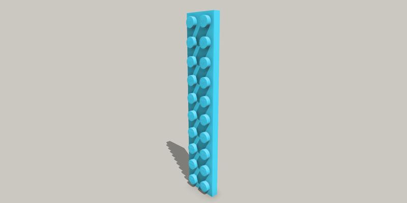 LEGO - Compatible Plate 2x10