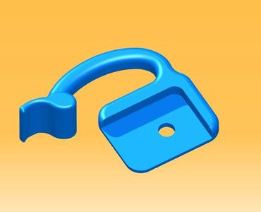 Ender 3 Bed Leveling Wheel Clip - Peg Further Away with Pull Tab